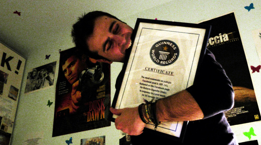 Roberto Esposito - Diario di bordo Guinness World Record
